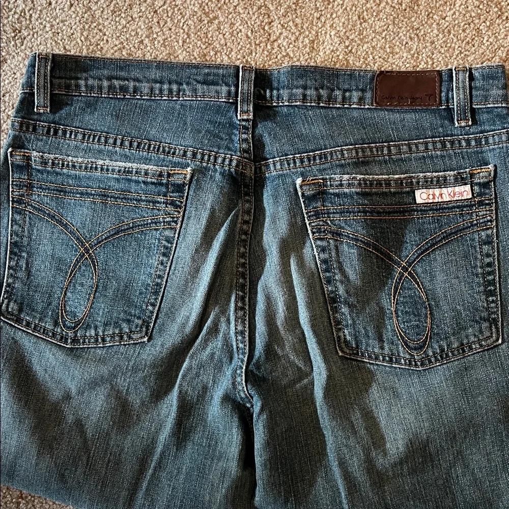 Calvin Klein Denim Jeans in Deep Blue Retro, purchased in 2005 - Picture 8 of 10